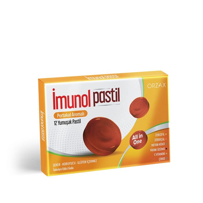 IMUNOL PASTİL - PORTAKAL AROMALI