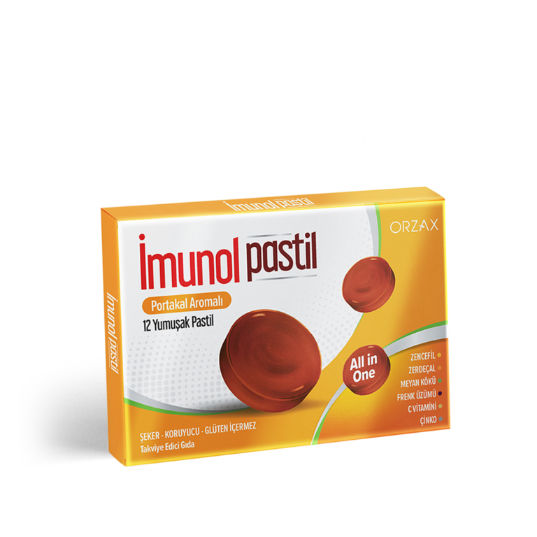 Imunol Pastil (Portakal Aromalı) - Orzax