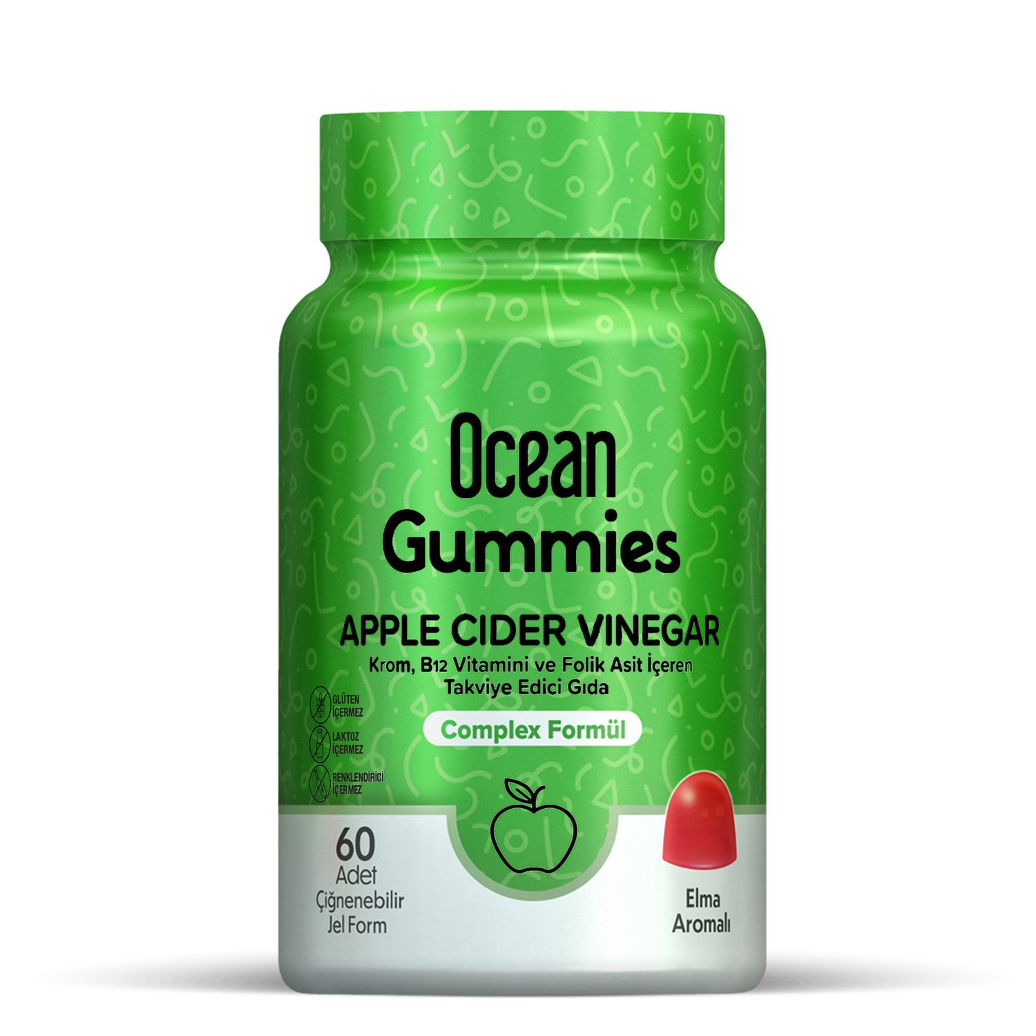 Ocean Gummies Apple Cider 60 i nenebilir Jel Form Orzax ocean-gummies-apple-cider-60-i-nenebilir-jel-form-orzax