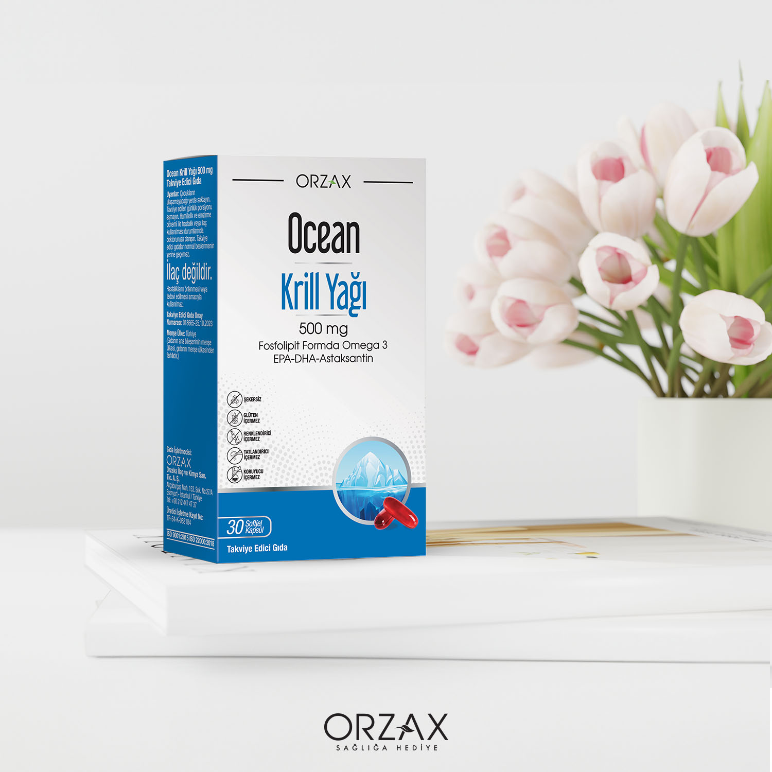 Ocean Krill Oil 30 Softjel Kapsül - Orzax