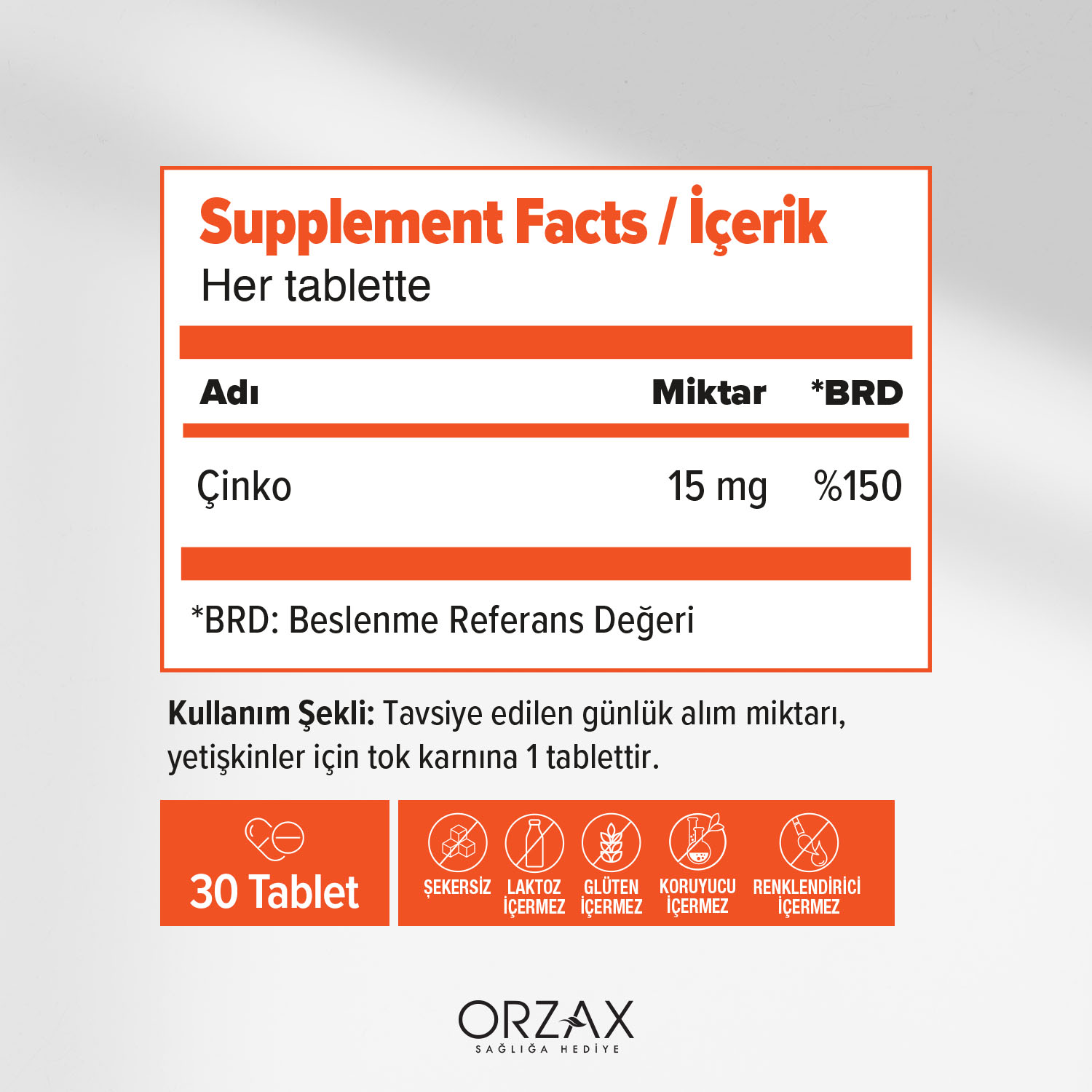 Ocean Picozinc Tablet - Orzax