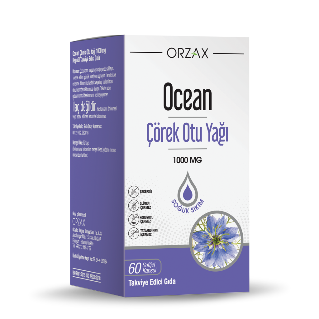 Ocean Çörek Otu Yağı Kapsül