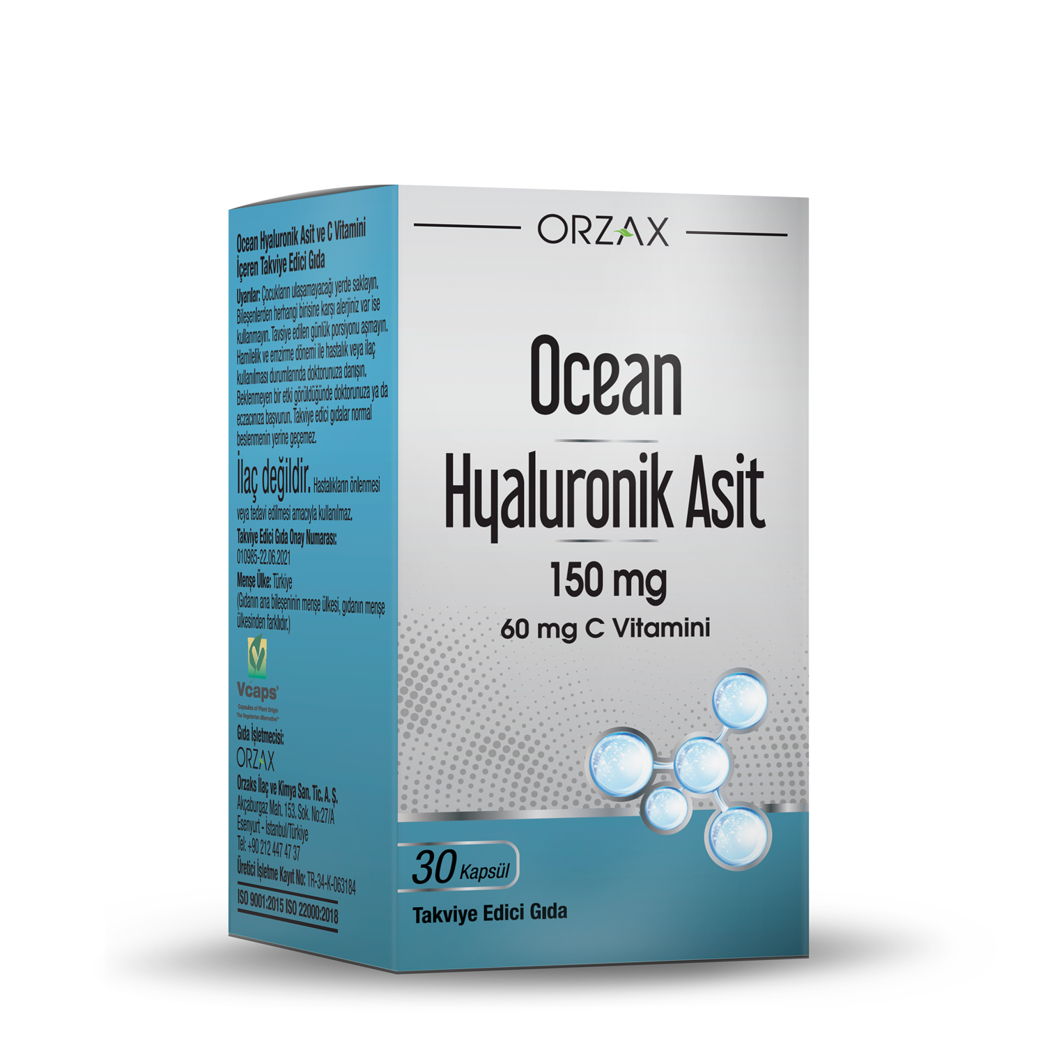Ocean Hyaluronik Asit Kapsül