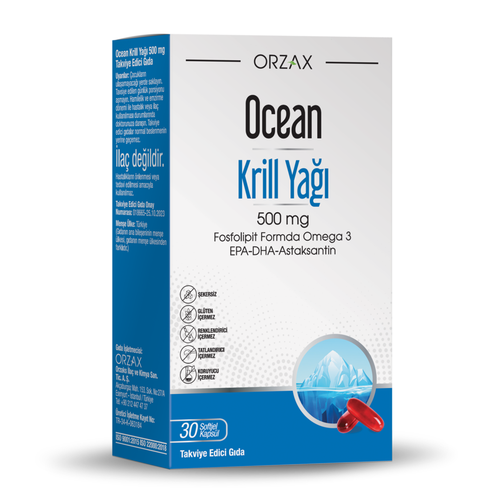 Ocean Krill Oil 30 Softjel Kapsül