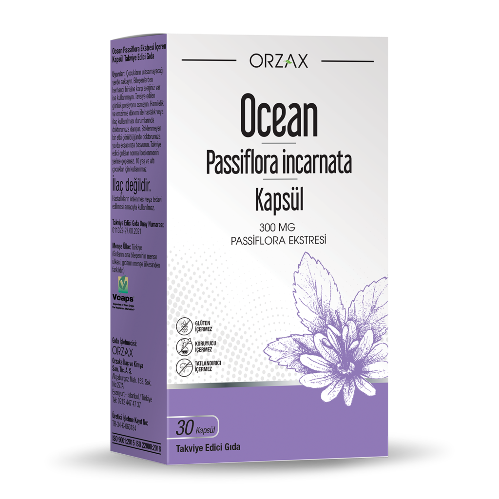 Ocean Passiflora İncarnata Kapsül