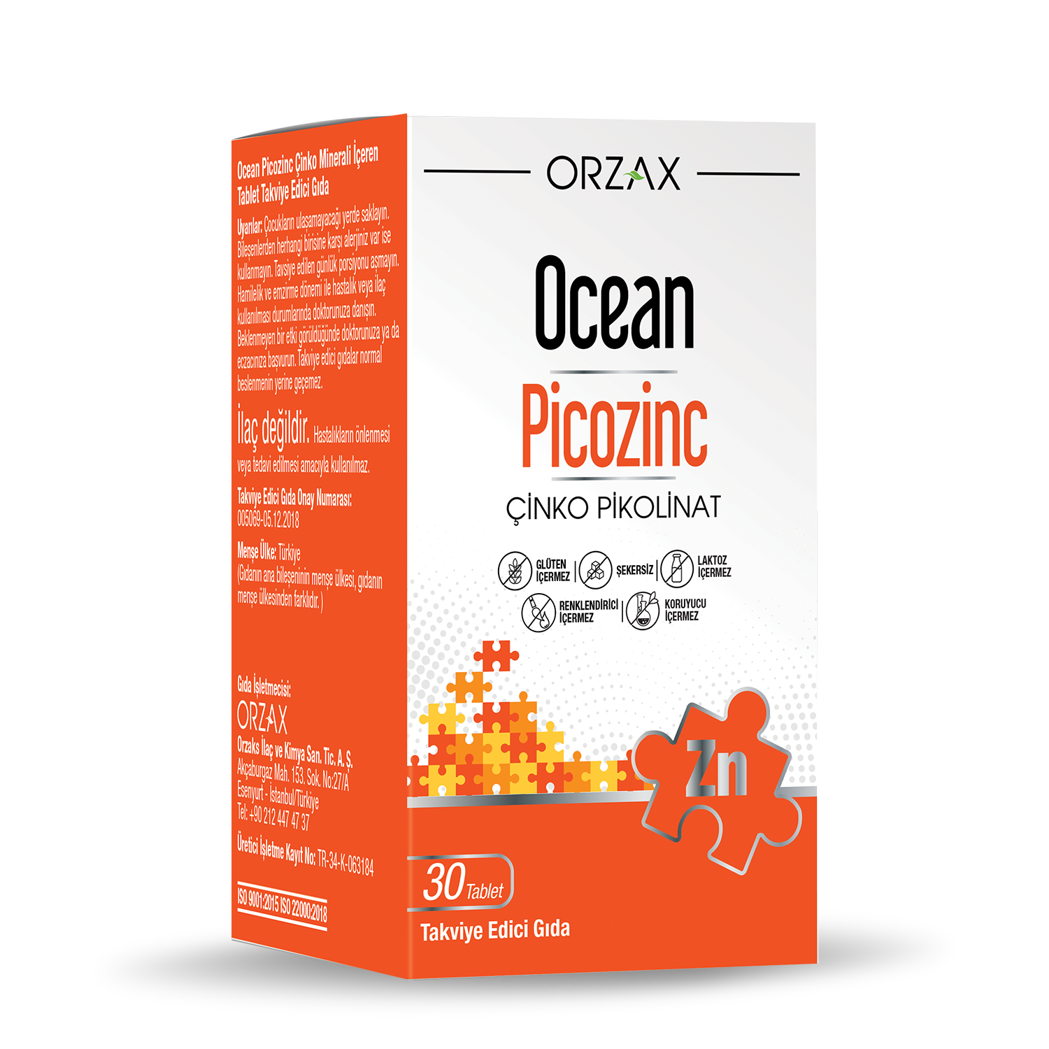 picopico君様20:20 Ocean Picozinc Tablet - Orzax
