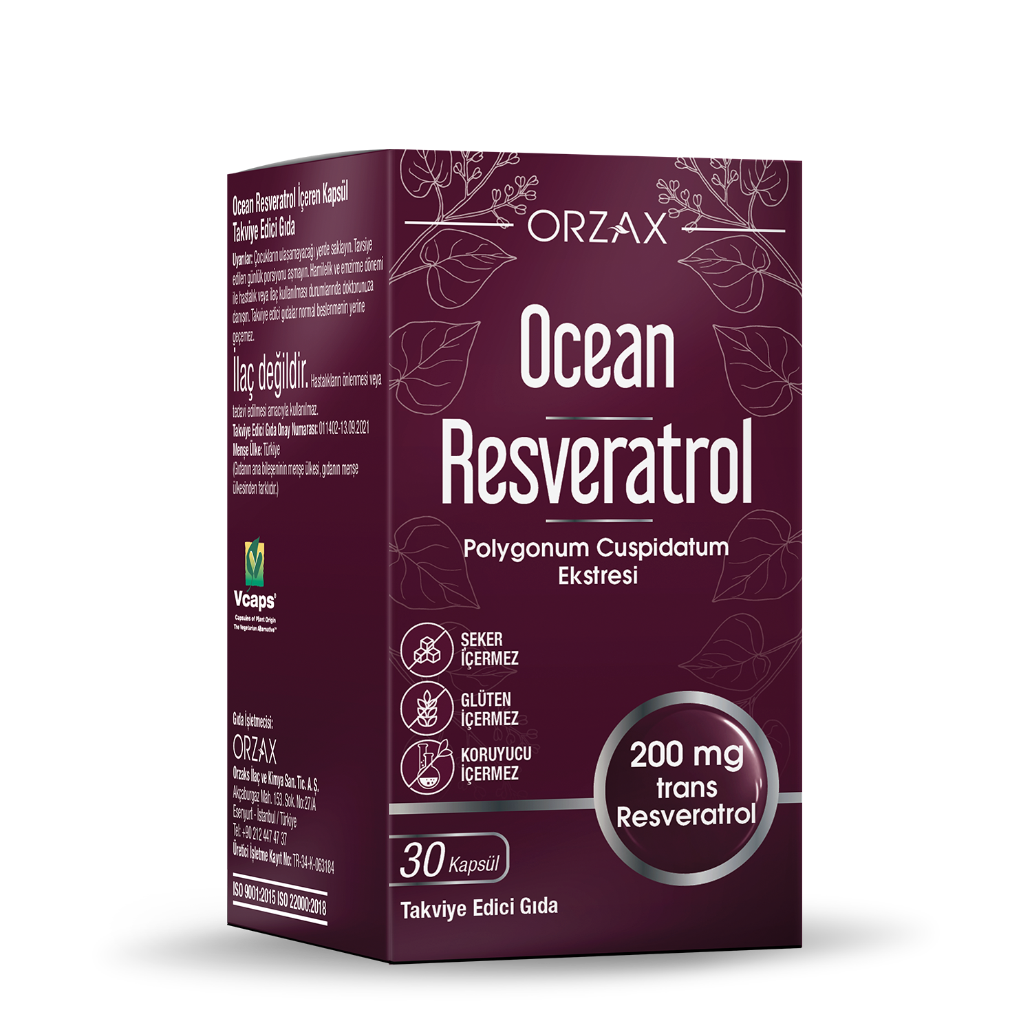 Ocean Resveratrol Kapsül