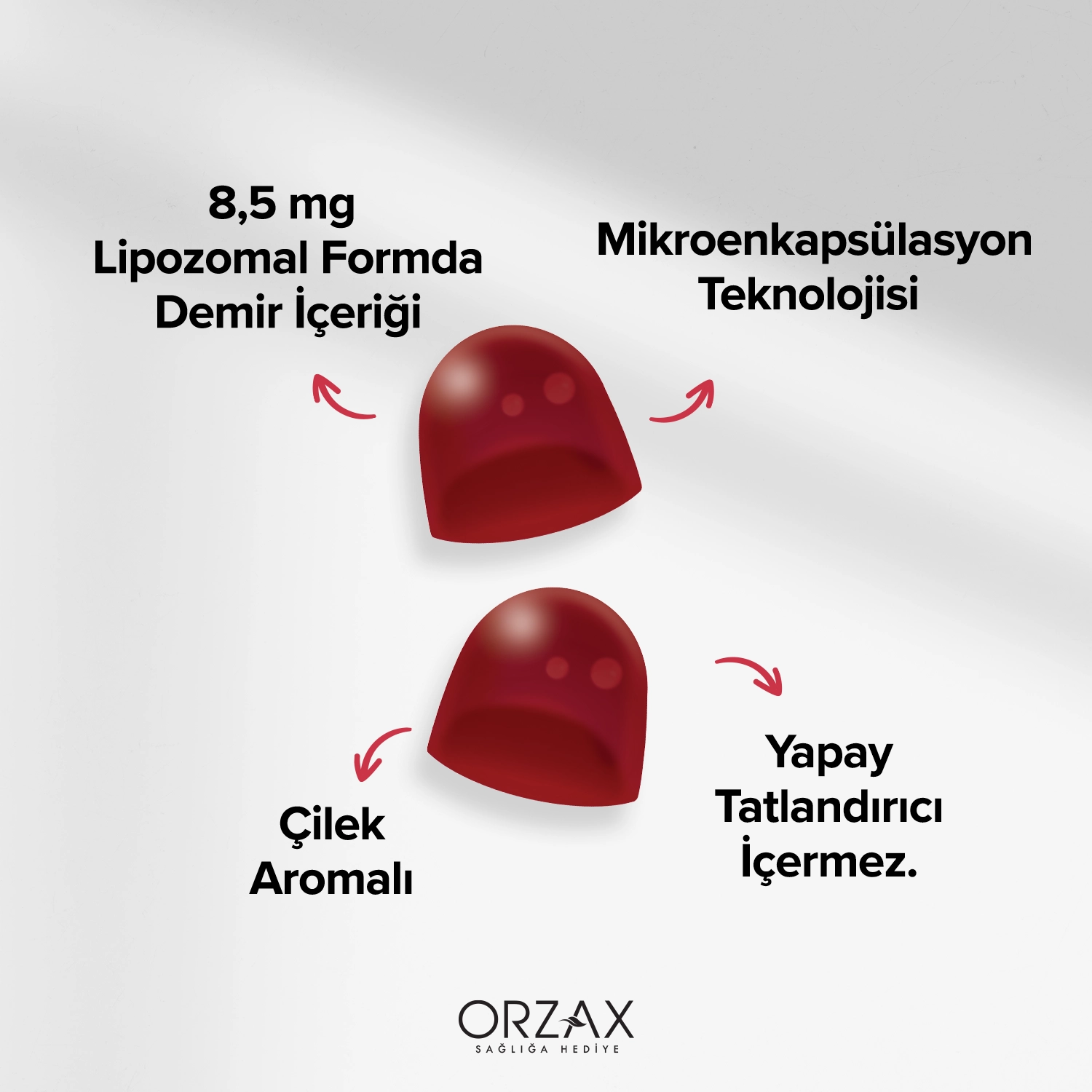 Ocean Gummies Iron - Orzax