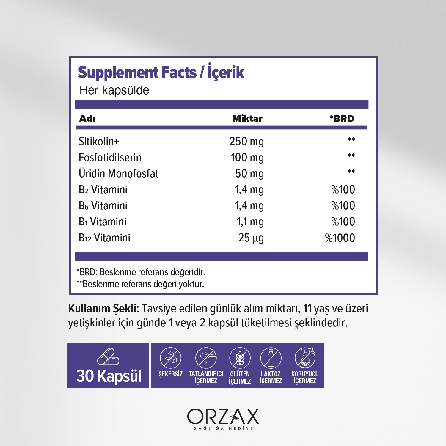 Ocean Cogniven Capsules - Orzax