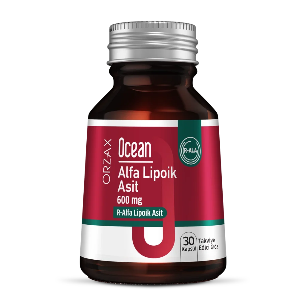 Ocean Alfa Lipoik Asit 600mg Bitkisel Kapsül