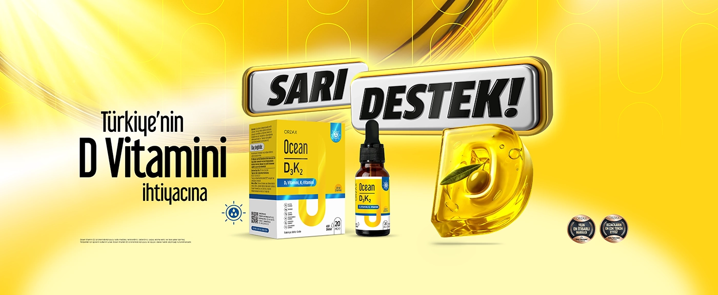 sarı destek banner