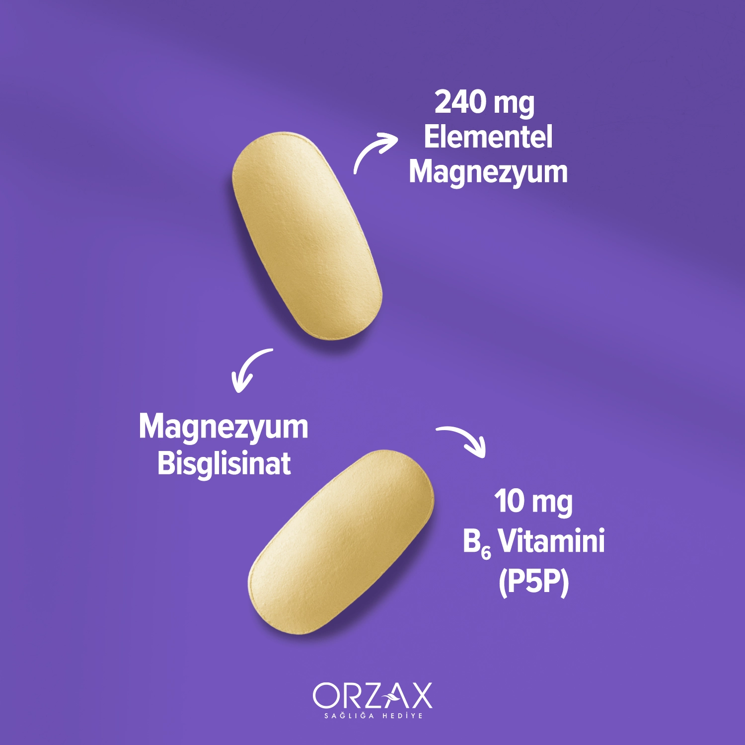 Ocean ExtraMag Magnezyum Bisglisinat + P5P Ocean ExtraMag Magnezyum Bisglisinat + P5P - Görsel 3