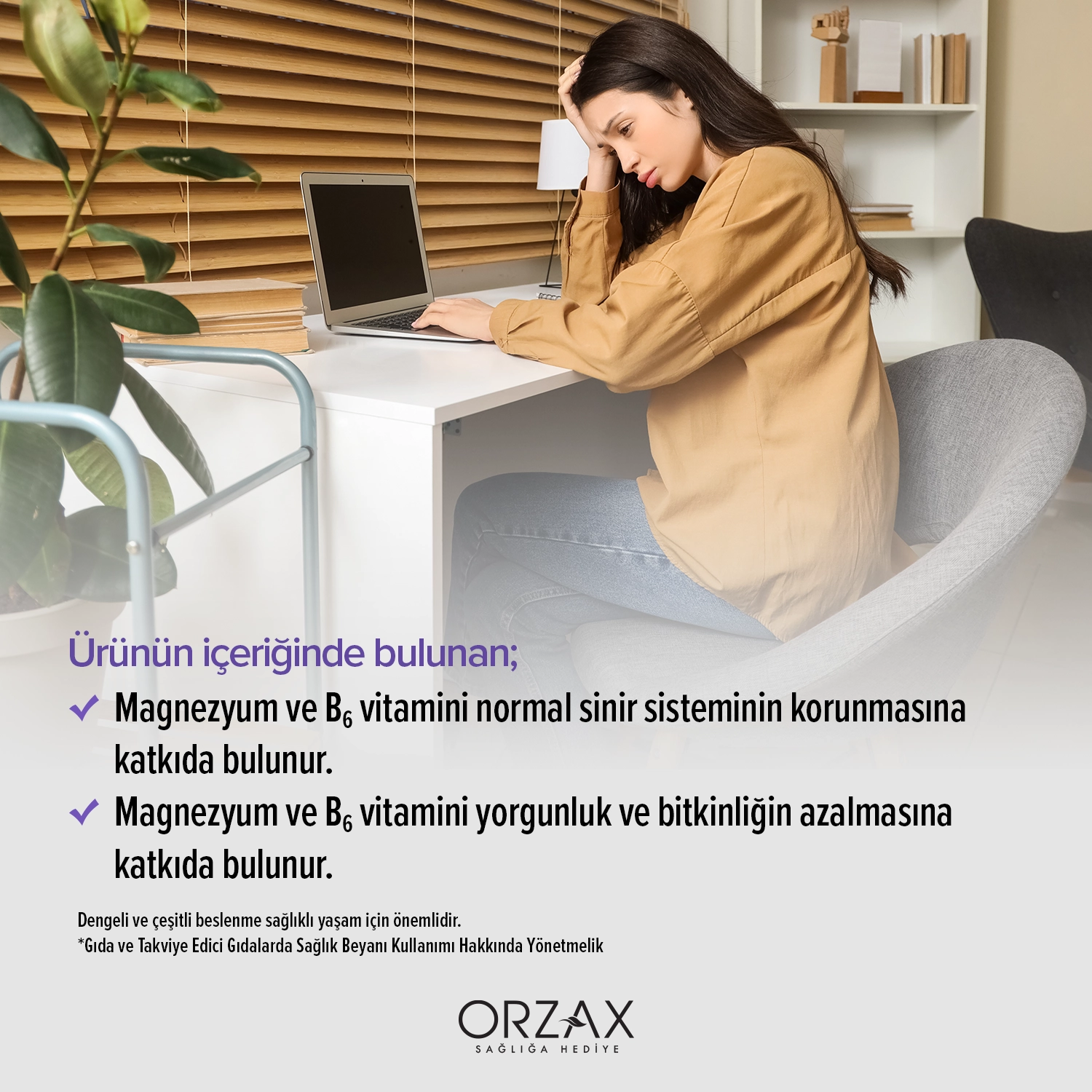 Ocean ExtraMag Magnezyum Bisglisinat + P5P Ocean ExtraMag Magnezyum Bisglisinat + P5P - Görsel 4