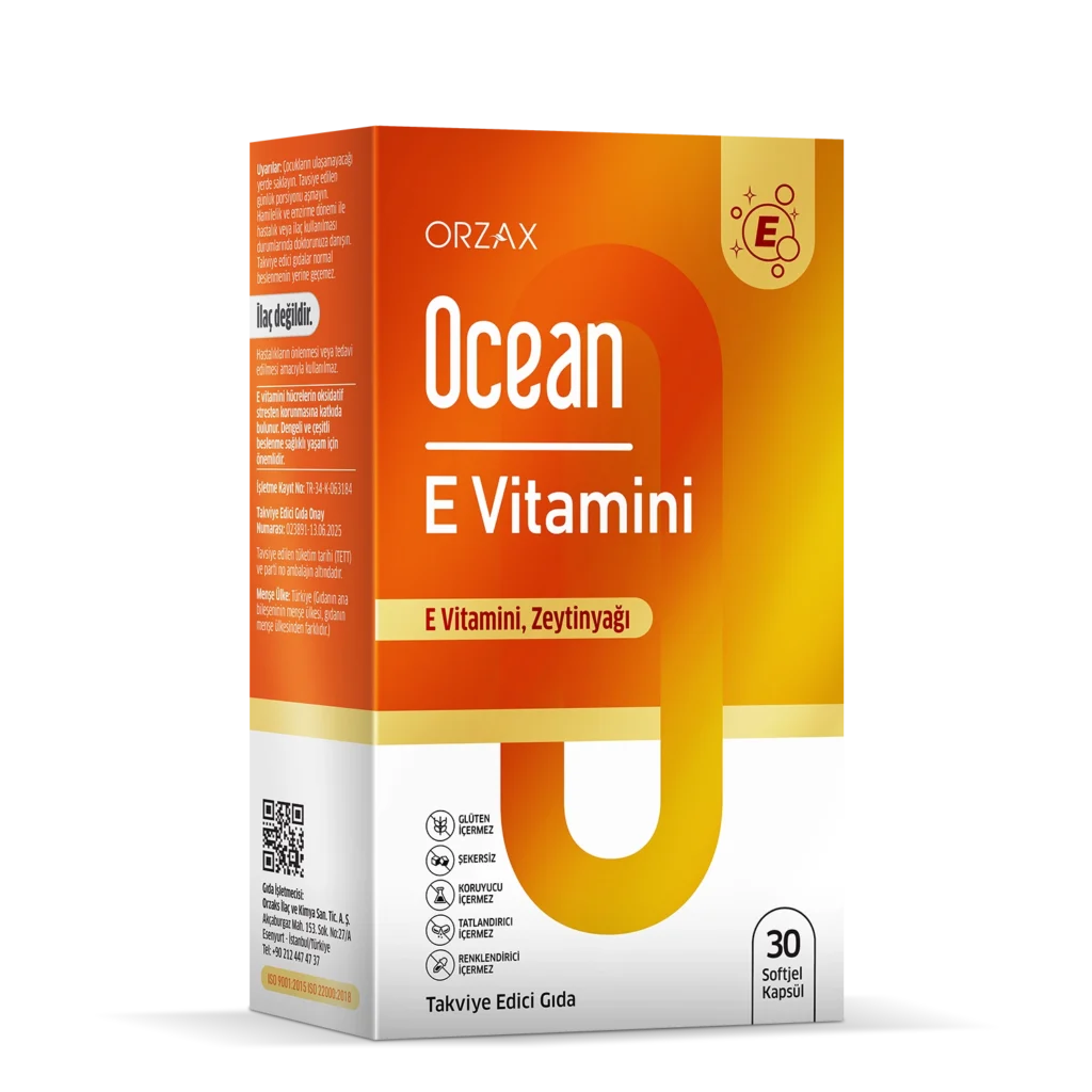 Ocean E Vitamini Kapsül